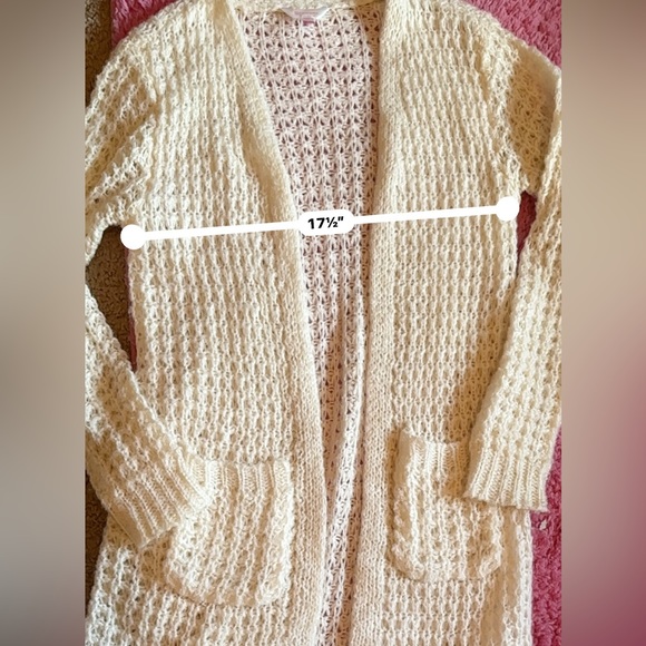 Knit Full Length Cardigan - Picture 3 of 6